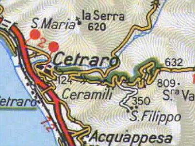 Click to see some maps of Calabria